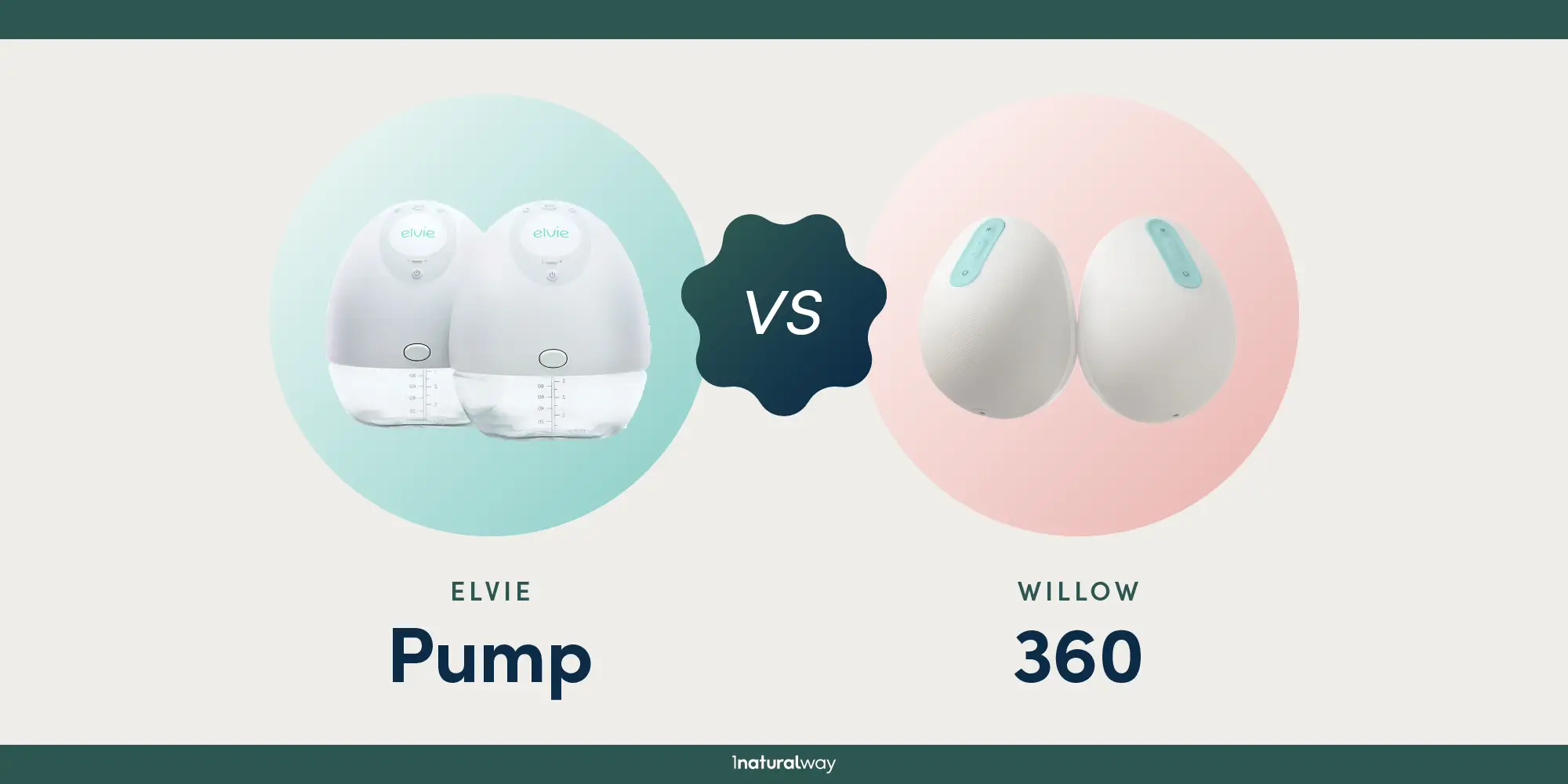 Elvie Pump vs Willow 360