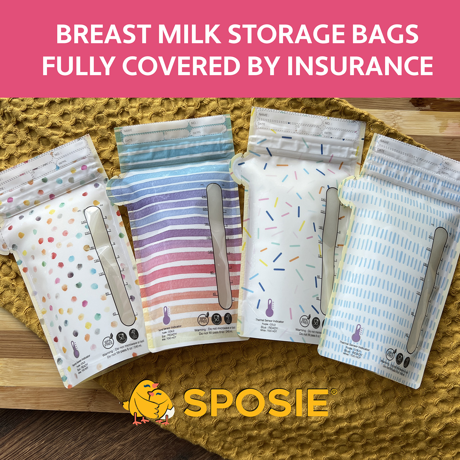 Breast Milk Storage Bags